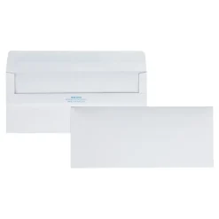 Quality Park Redi-Seal #10 Business Envelopes, 4 1/8" x 9 1/2", White Wove, 500/Box (QUA11118)* Business