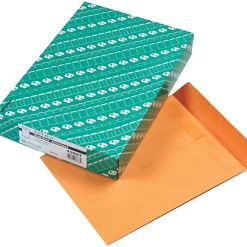 Quality Park Redi-Seal Kraft Catalog Envelope, 9 1/2" x 12 1/2", Kraft, 100/Box (43667)* Catalog