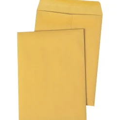 Quality Park Redi-Seal Kraft Catalog Envelope, 9 1/2" x 12 1/2", Kraft, 100/Box (43667)* Catalog