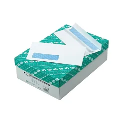 Quality Park Redi-Seal Security Tinted #10 Window Envelope, 4 1/8" x 9 1/2", White Wove, 500/Box (21418)* Security Tinted