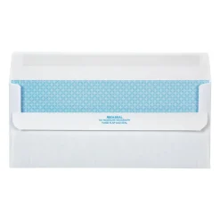 Quality Park Redi-Seal Security Tinted Business Envelopes, 4 1/8" x 9 1/2", White, 500/Box (QUA11218)* Security Tinted