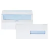 Quality Park Redi-Seal Security Tinted Window Envelope, 4 1/2" x 9 1/2", Woven White, 500/Box (21438)* Security Tinted