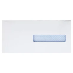 Quality Park Redi-Seal Security Tinted Window Envelope, 4 1/2