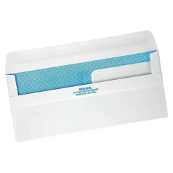 Quality Park Redi-Seal Security Tinted #9 Double Window Envelopes, 3 7/8" x 8 7/8", White Wove, 500/Box (QUA24529)* Security Tinted