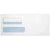 Quality Park Redi-Seal Self Seal #10 Double Window Envelope, 4 1/2" x 9 1/2", White Wove, 250/Pack (24559-QP-250)* Business