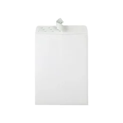 Quality Park Redi-Strip Catalog Envelopes, 9" x 12", White Wove, 100/Box (QUA44582)* Catalog