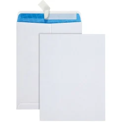 Quality Park Redi-Strip Catalog Envelope, 9" x 12", White, 100/Box (QUA41415)* Catalog