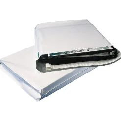 Quality Park Redi-Strip Expansion Poly Mailers, 13