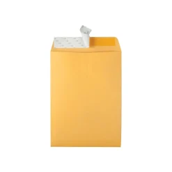 Quality Park Redi-Strip Kraft Catalog Envelopes, 9" x 12", Brown Kraft, 100/Box (QUA44562)* Catalog