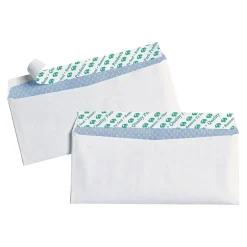 Quality Park Redi-Strip Security Tinted #10 Envelopes, 4-1/8" x 9-1/2", White, 30/Box (QUA69112)* Security Tinted