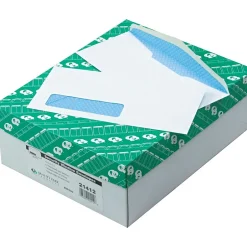 Quality Park Security Tinted #10 Window Envelope 4 1/8" x 9 1/2", White, 500/Box (QUA21412)* Security Tinted