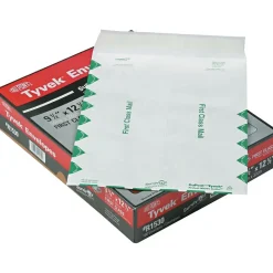 Quality Park Survivor First Class Tyvek Self Seal Catalog Envelope, 9 1/2" x 12 1/2", White, 100/Box (QUAR1530)* Catalog