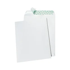 Quality Park Tech-No-Tear Redi-Strip Catalog Envelopes, 9" x 12", White, 100/Box (QUA77390)* Catalog