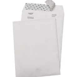 Quality Park Tyvek Flap-Stik Self Seal #98 Catalog Envelope, 10" x 15", White, 100/Box (R1660)* Catalog