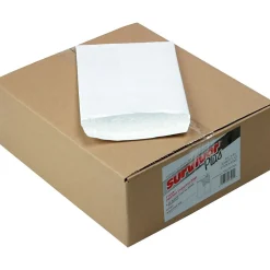 Quality Park Tyvek® Self-Seal Air Bubble Mailers, Side Seam, White, 6 1/2"W x 9 1/2"L, 25/Bx* Bubble Mailers
