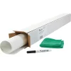 ® Anywhere™ Repositionable Dry-Erase Surface, Self-Adhesive Sheets, 3’ x 2’ (R85532) Dry Erase
