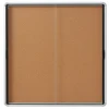 Cork Bulletin Board, Aluminum Frame, 5' x 3' (EISC3956) Bulletin