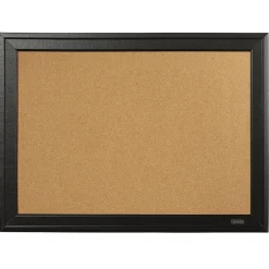 New Cork Bulletin Board, Black Frame, 23'' x 17'' (79281) Bulletin