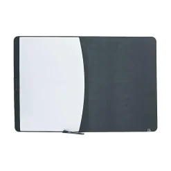 Discount Designer Tack & Write Combination Dry-Erase Whiteboard, Plastic Frame, 3' x 2' (06545BK) Bulletin