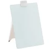 New Glass Dry-Erase Desktop Easel, White Surface, Frameless, 9"W x 11"H (GDE119) Dry Erase