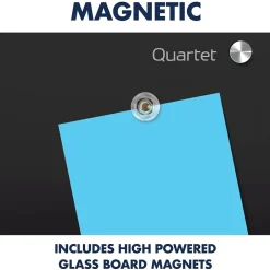 Sale Infinity Magnetic Glass Dry-Erase Whiteboard, Black, 3' x 2' (G3624B) Dry Erase