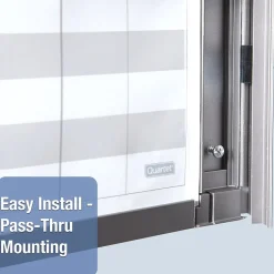 Hot InView Total Erase Dry-Erase Whiteboard, Steel Frame, 3' x 2' (72982) Dry Erase