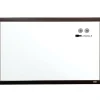 Best Magnetic Dry-Erase Whiteboard, Mahogany Finish and Aluminum Frame, 2' x 3' Dry Erase