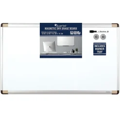 New ® Magnetic Dry-Erase Whiteboard, Aluminum Frame, 2 1/2'W x 1 1/2'H (48101) Dry Erase