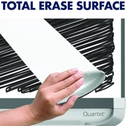 ® Prestige® 2 Magnetic Mobile Presentation Whiteboard Easel, 3' x 2' (ECM32P2) Dry Erase