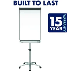 ® Prestige® 2 Magnetic Mobile Presentation Whiteboard Easel, 3' x 2' (ECM32P2) Dry Erase
