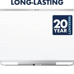 Prestige 2 Total Erase Dry-Erase Whiteboard, Aluminum Frame, 8' x 4' (TEM548A) Dry Erase