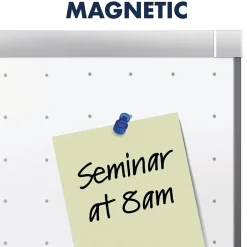 Prestige 2 Total Erase Dry-Erase Whiteboard, Aluminum Frame, 8' x 4' (TEM548A) Dry Erase