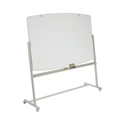 New Reversible Total Erase Dry-Erase Whiteboard, Steel Frame, 6' x 4' (3640TE) Dry Erase