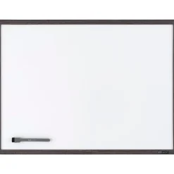 Online Steel Dry-Erase Whiteboard, Gray Frame, 2' x 1.5' (Q052317W00-STPR) Dry Erase
