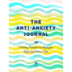 Quarto Anti-Anxiety Prompt Guided Journal, 6" x 8.42", College Ruled, Blue, 204 Pages (9780785839637) Online