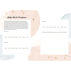 Quarto Progress Over Perfection Productivity Guided Journal, 6.65