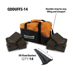 Sorbents & Spill Control<Quick Dam Duffel Bag Flood Control Kit - 14PK