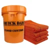 Sorbents & Spill Control<Quick Dam High-Visibility Water Barrier, 120", Up to 8 Gal., 10/Box (QD610-10HV)