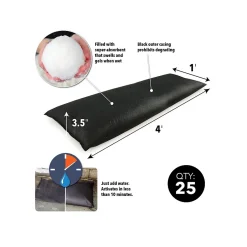 Sorbents & Spill Control<Quick Dam Jumbo Flood Bag, 48", Up to 8 Gal., 25/Box (QD1248-25)