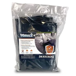 Sorbents & Spill Control<Quick Dam Universal Water Curb, Flood Control, 6.5" x 10', 1/Pack (QDWC610)