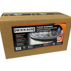 Sorbents & Spill Control<Quick Dam Water Flood Barrier, 120", Up to 8 Gal., 8/Box (QD610-8)