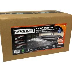 Sorbents & Spill Control<Quick Dam Water Flood Barrier, 60", Up to 4 Gal., 16/Box (QD65-16)