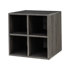 Hot 15.75" Storage Cabinet with 2 Shelves, Weathered Gray (G115002300) Storage Cabinets