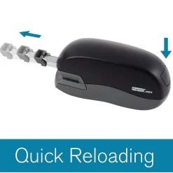 Rapid Fixativ 20EX Automatic Electric Desktop Stapler, 20 Sheet Capactiy, Black (73126)