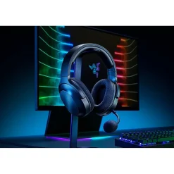 Razer Barracuda X Wireless Bluetooth Stereo Gaming Headset, USB Type-C/3.5 mm, Black (RZ04-04430100-R3U1)* Gaming Headsets