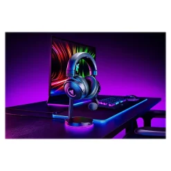 Razer Kraken V3 Pro Refurbished Wireless Noise Canceling Stereo Gaming Over-the-Ear Headset, 3.5mm, Black (RZ04-03460100-R3U1)* Gaming Headsets