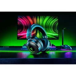 Razer Kraken V3 Pro Wireless Noise Canceling Stereo Gaming Headset, 3.5mm, Black (RZ04-03460100-R3U1)* Gaming Headsets