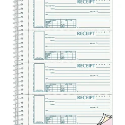 Clearance Money Receipt Book, 2 3/4