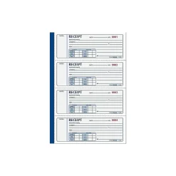 Discount 3-Part Carbonless Receipts Pad, 7"L x 2.7"W, 100 Forms/Pad (8L808) Accounting & Record Journals