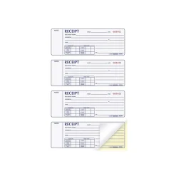 Discount 2-Part Carbonless Money Receipt Book, 2.75" x 7", 200/Pack (8L806) Accounting & Record Journals